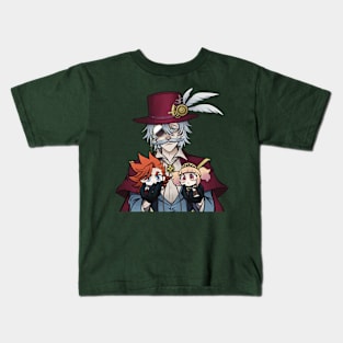 Jack Record of Ragnarok, record of ragnarok, buddha, usachan, shiva, adam, shuumatsu no valkyrie, record of ragnarok season 2, ragnarok, valkyrie, beelzebub, poseidon, otaku, jack the ripper,qin shi huang, zerofuku Kids T-Shirt